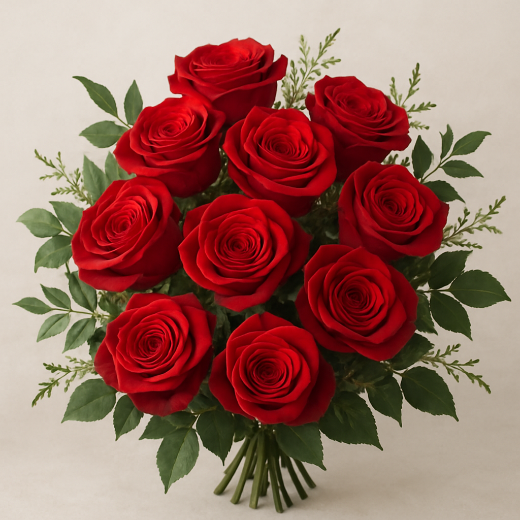 Bouquet di rose rosse